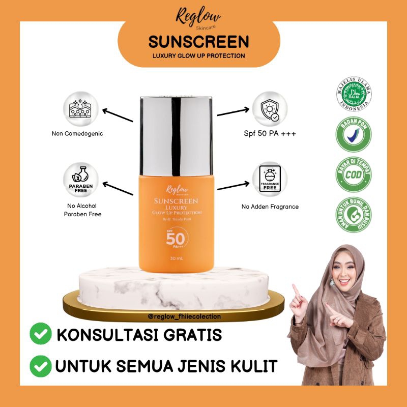 SUNSCREEN REGLOW dr Shindy putri