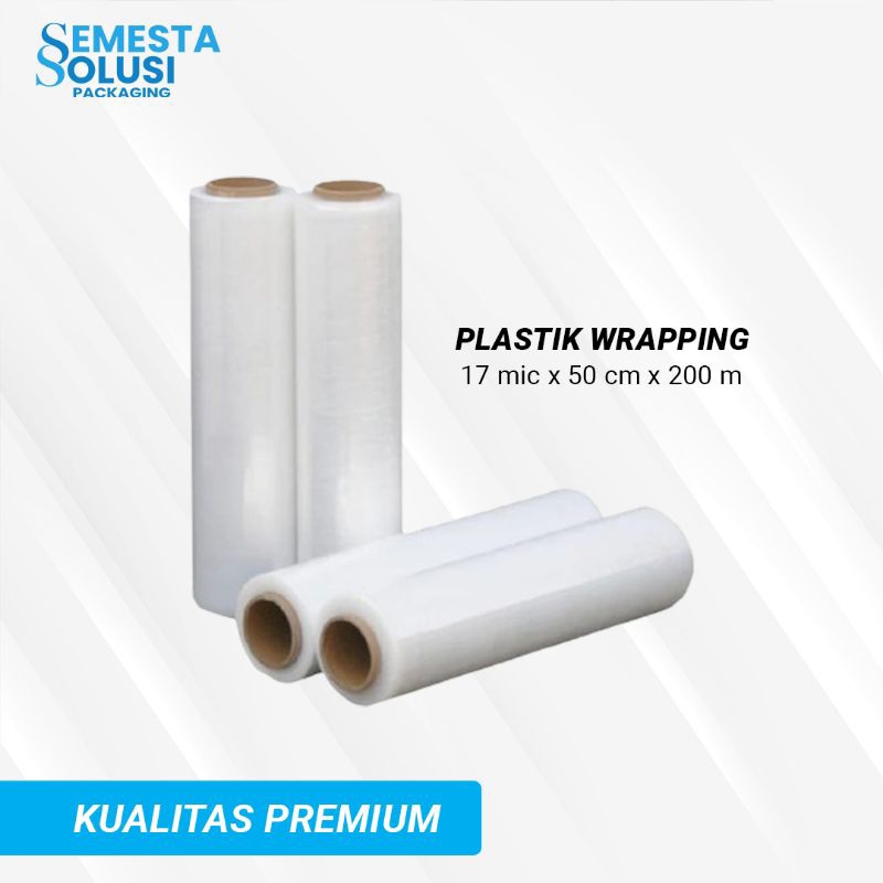 

Plastik Wrapping 17 mm x 50 cm x 200 m