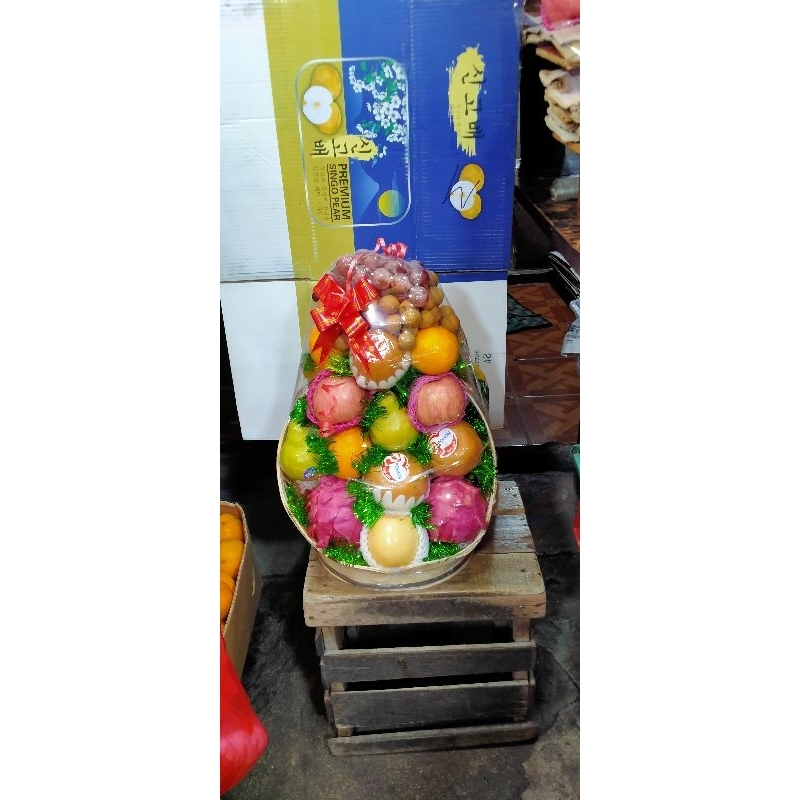 

kranjang cincin buah full