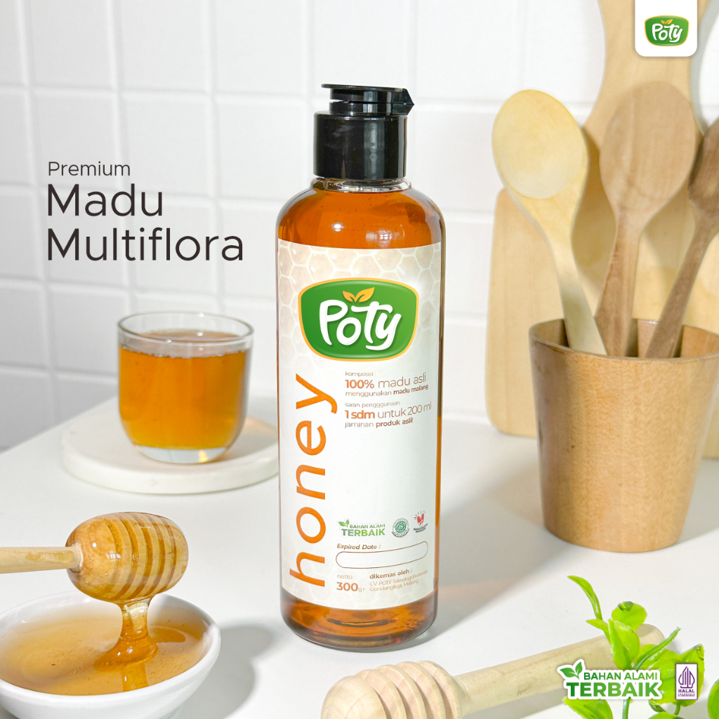 

Madu Asli Murni Grade A Multiflora 100% Alami Pure Natural Raw Honey