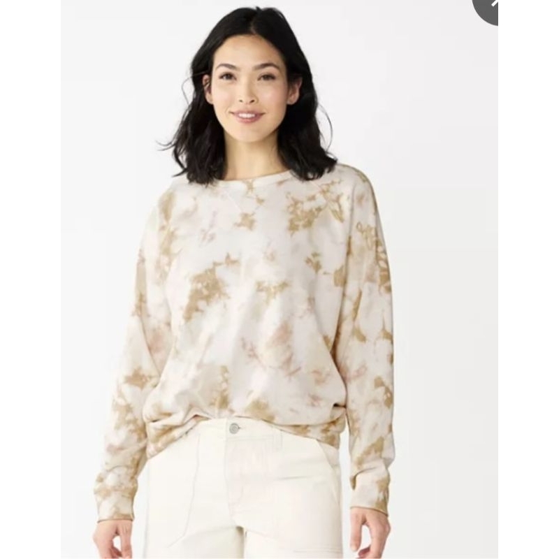 Switer wanita wanita Sonoma Tie dye branded