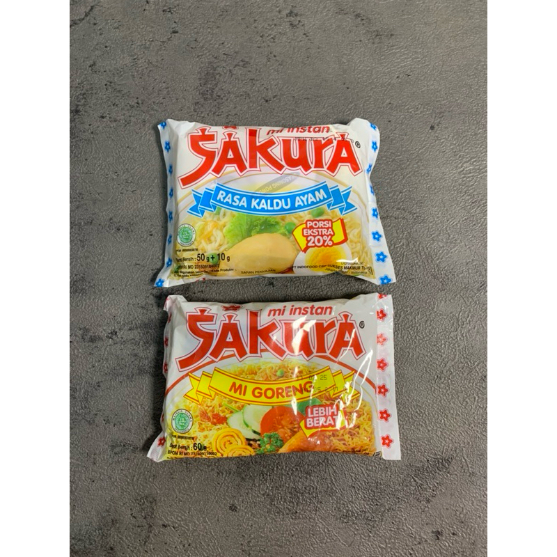 

Mie Sakura Goreng / Mie Sakura Kaldu