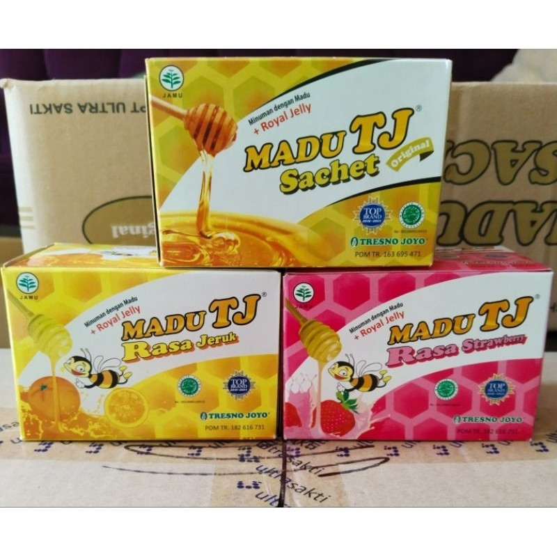 

Madu TJ SACHET 1 Box isi 12 Sachet