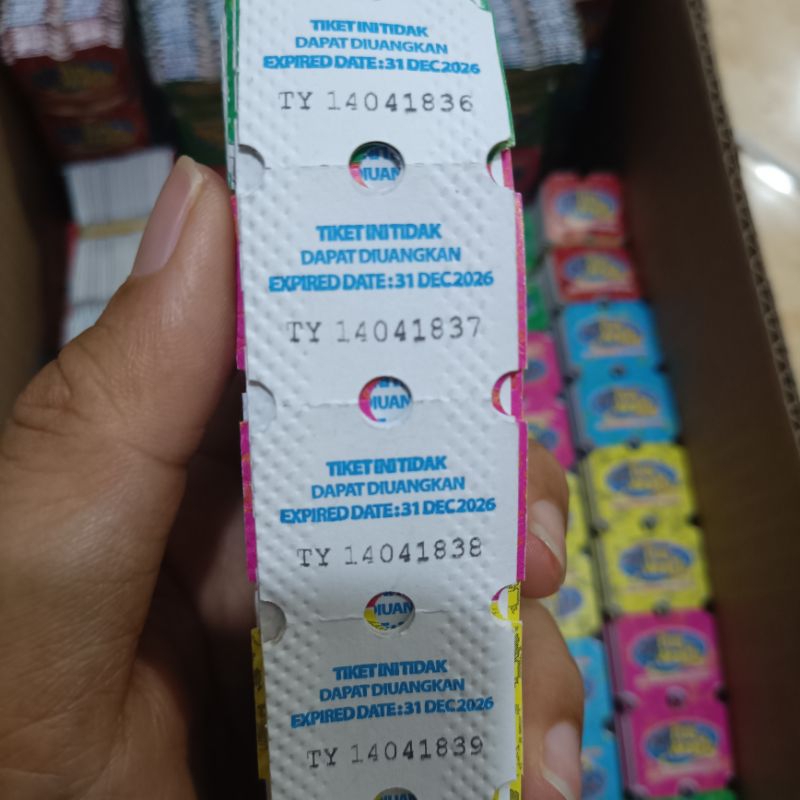 Tiket Funworld 4000 Pcs Expired 31 Desember 2026 bonus 200 tiket