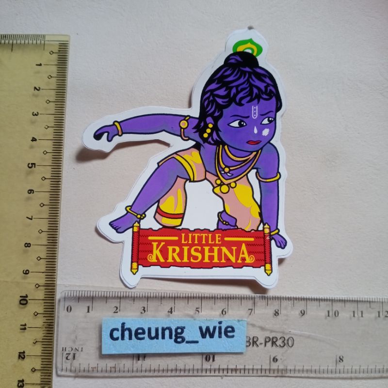 

Stiker / Stiker Little Khrisna ungu 1bh