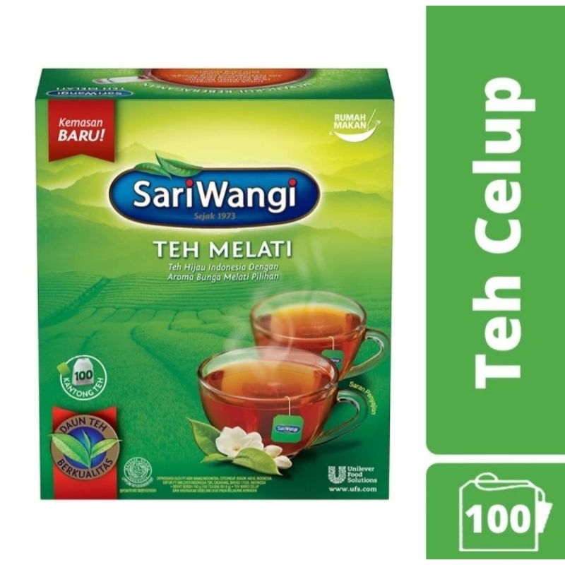 

Sariwangi Teh Celup Melati (100 Celup)