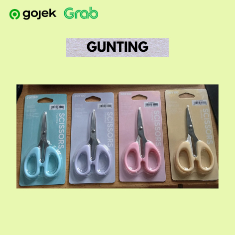 

Gunting Warna Pastel Scissors Stainlees steel Joyko SC - 828 PTL