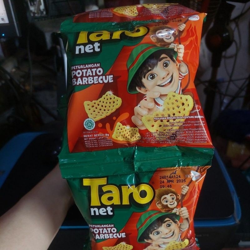 

TARO NET KEMASAN RENCENG ISI 10 SACHET