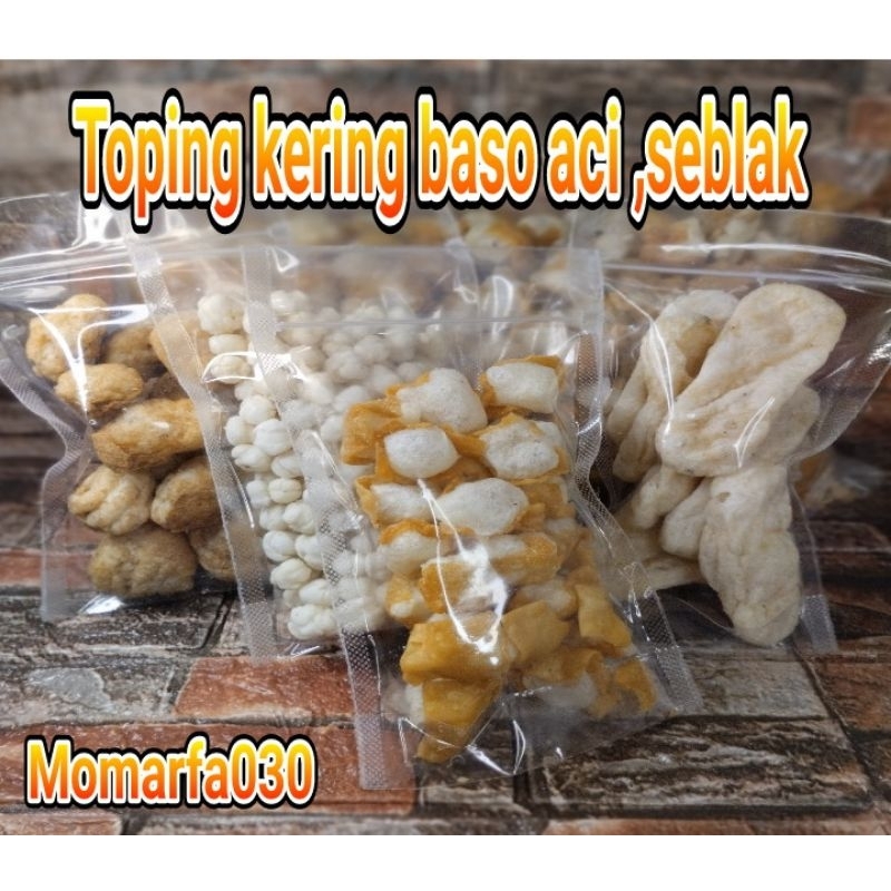 

Termurah Toping kering baso aci dan selak