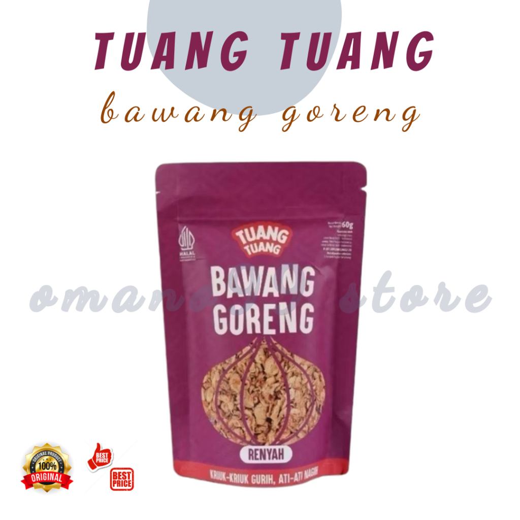 

Bawang Goreng Renyah 60 Gram