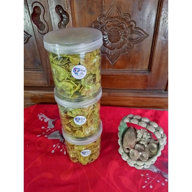 

keripik pisang coklat lumer renyah di mulut dan lumer coklat nyah