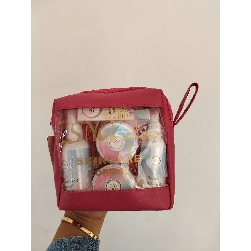 ISNA GLOW PAKET ACNE DAN NORMAL PLUS SERUM