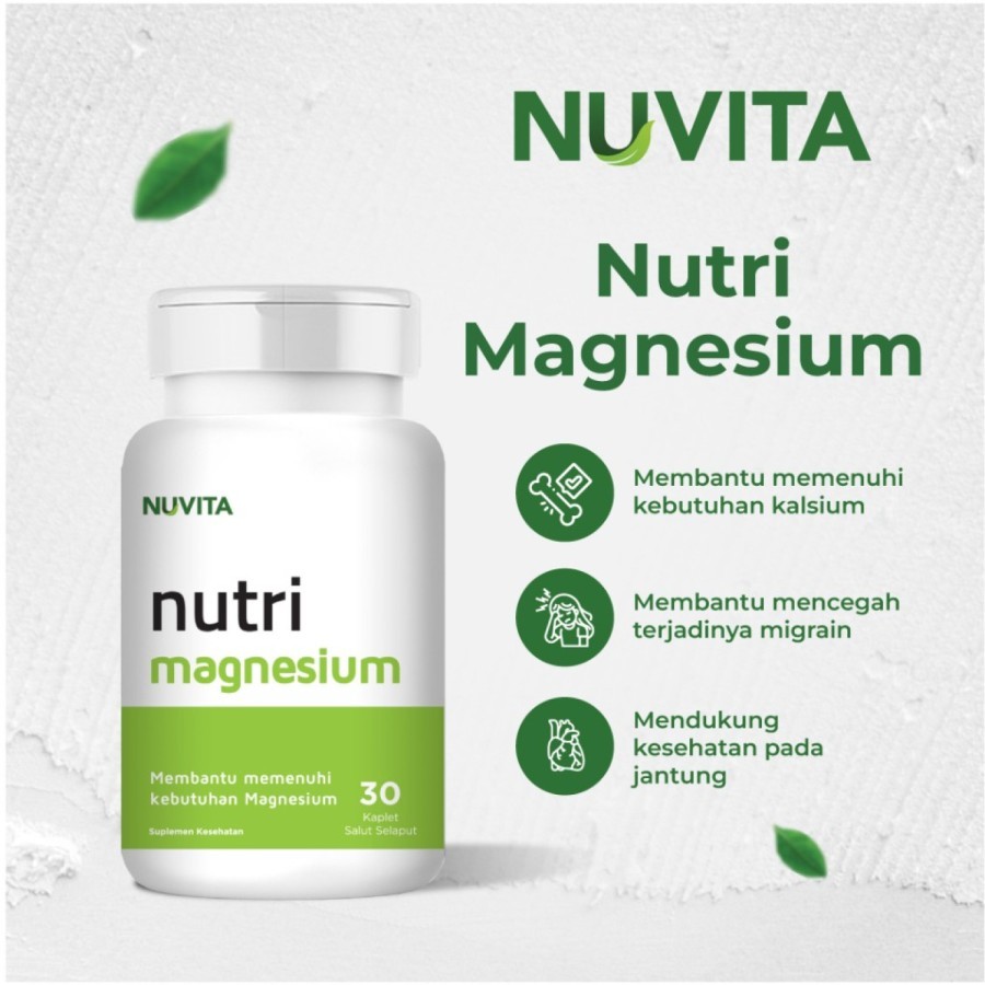 NUVITA NUTRI MAGNESIUM 30 KAPLET