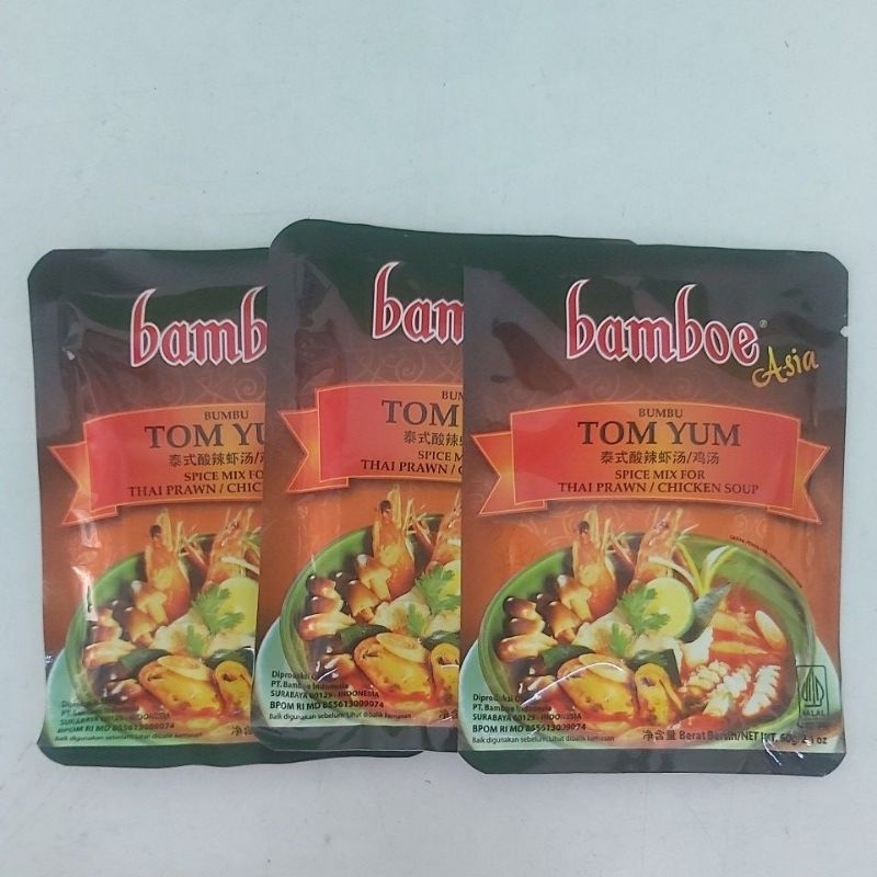 

Bamboe Bumbu Tomyam 60gr