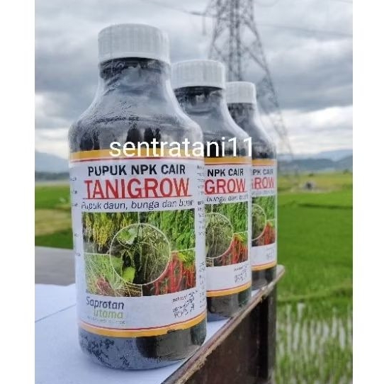 PUPUK NPK CAIR TANIGROW 1 LITER - NPK CAIR PAK TANI
