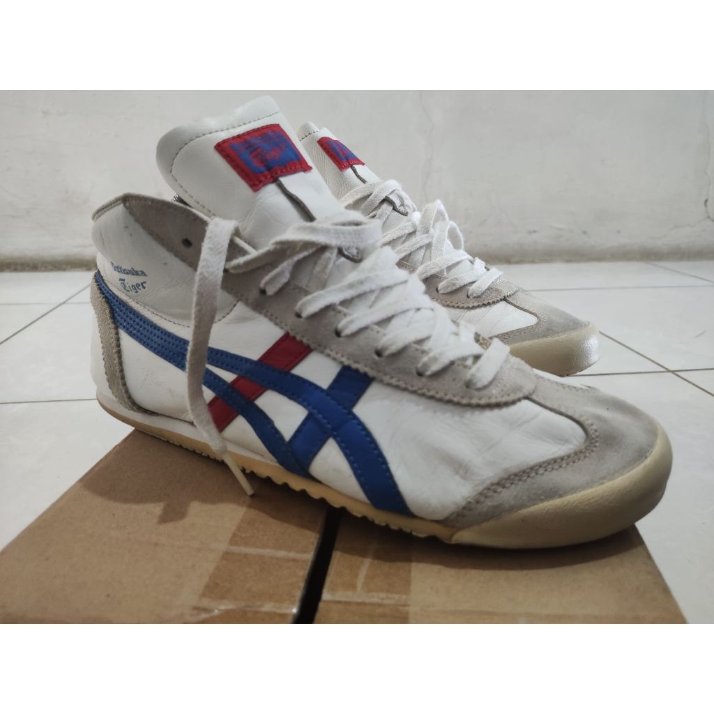 Sepatu ONITSUKA TIGER MEXICO MID-RUNNER WHITE