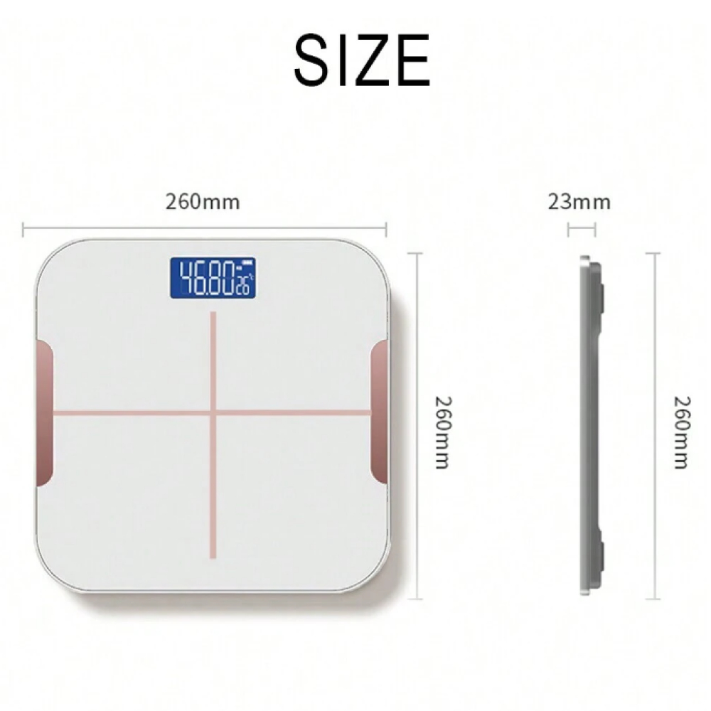 Timbangan Badan Digital Scale BMI Monitor 180kg