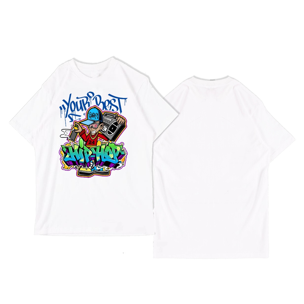 Baju kaos HIP-HOP HIPHOP HIP HOP pria dan wanita murah keren premium distro