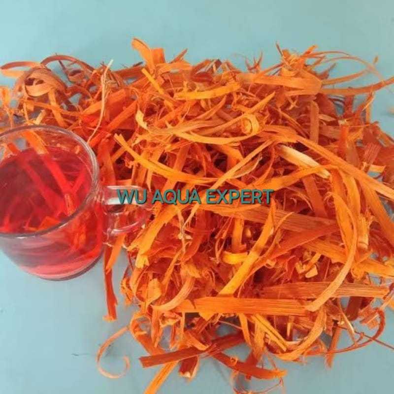 Kayu Secang Murni Kering Higienis, Obat ikan hias cupang menambah stamina ikan guppy chana Aquarium 