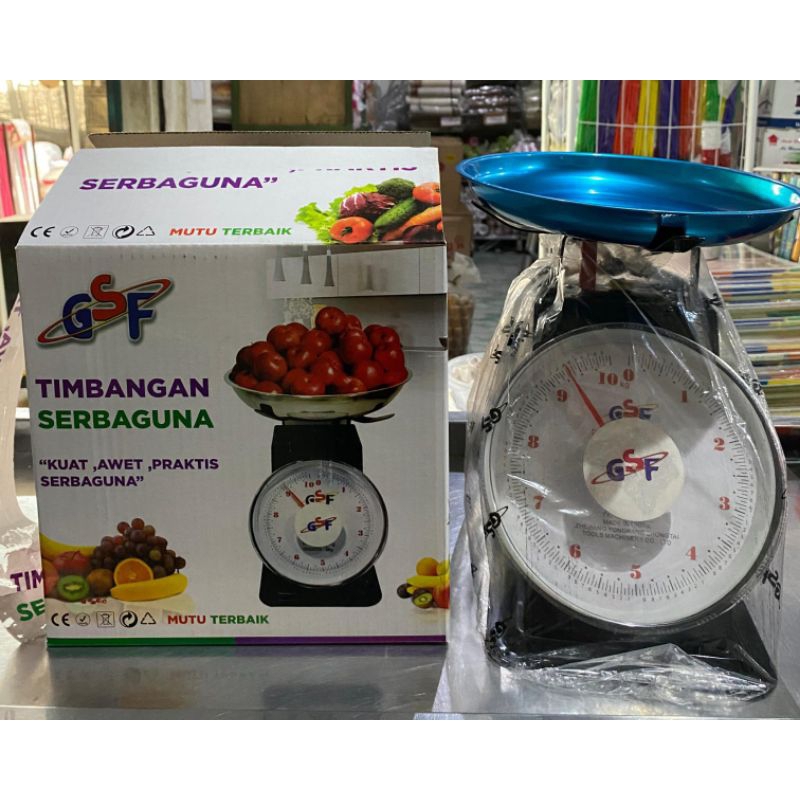 (1SET)Timbagan Besi Serbaguna (10g) GSF 4310/ Timbangan buah/timbangan daging