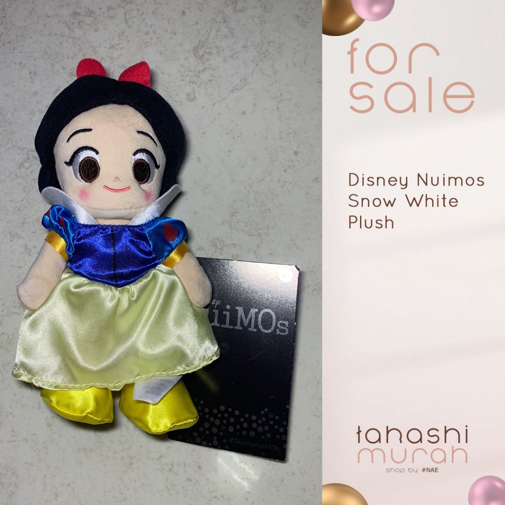 Disney Nuimos Boneka Princess Snow White MURAH asli original 100%