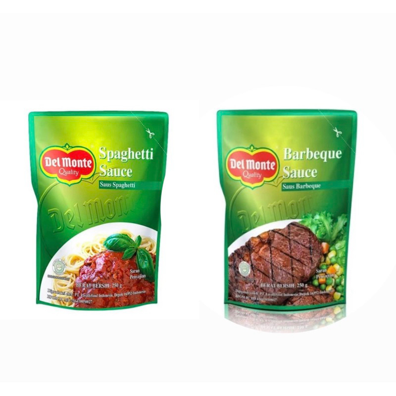 

DEL MONTE SPAGHETTI STEAK SAUCE POUCH 250 GRAM