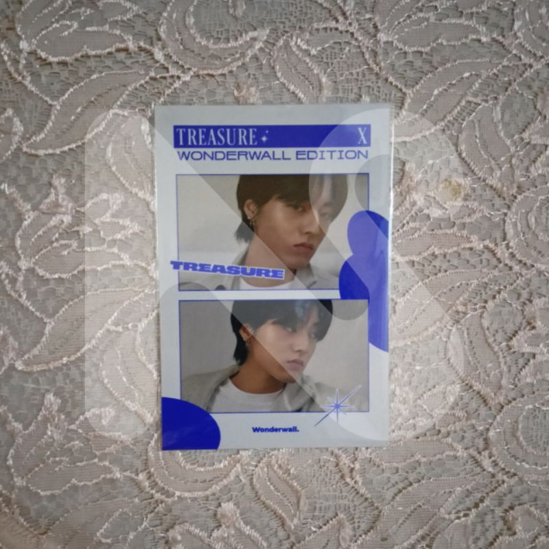 [Ready] Treasure Haruto Postcard Photocard wonderwall edition official murah kpop