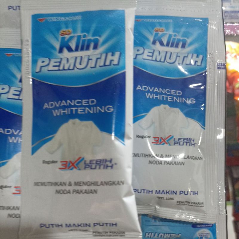 pemutih sachet soklin per renteng