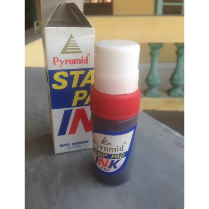 

STAMP PAD INK TINTA STEMPEL PYRAMID Warna Merah