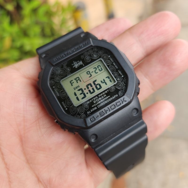 Casio G-shock X Stussy DW-5000ST-1 DW5000 Second Preloved Original