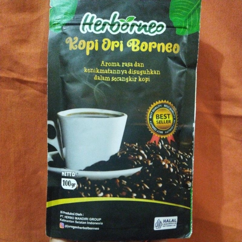 

Kopi Borneo kemasan 100gr