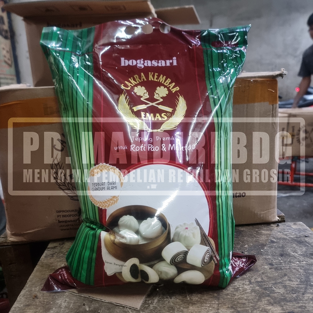 

CAKRA KEMBAR EMAS 5 KG TEPUNG PREMIX ROTI ORIENTAL