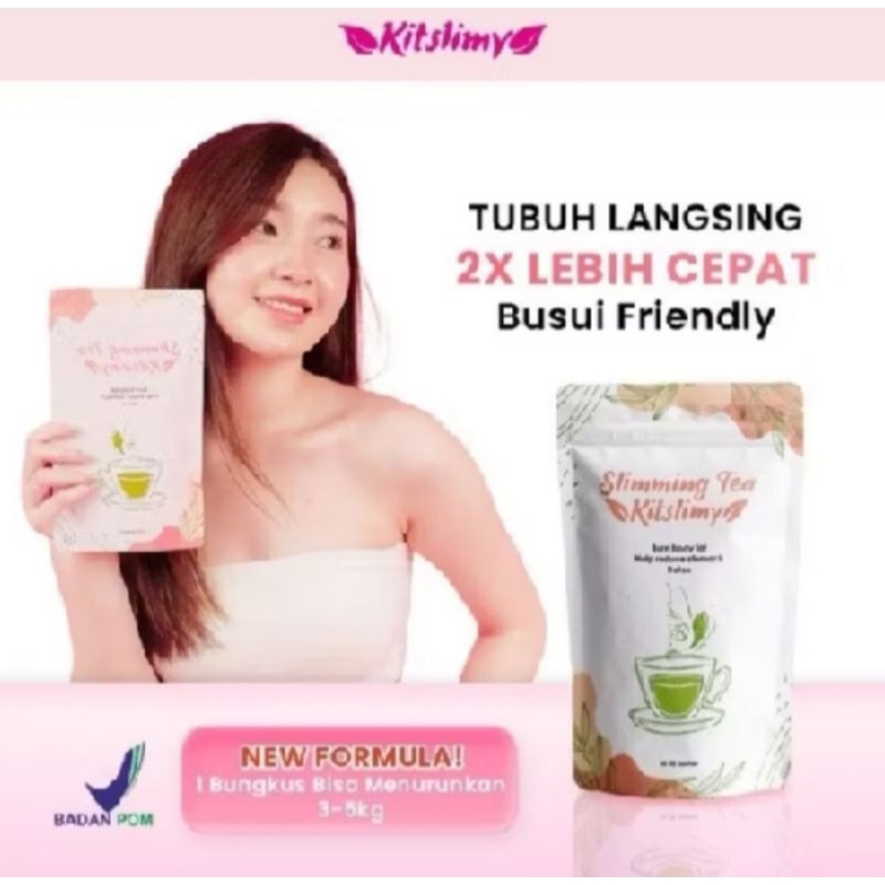 

Kitslimy slimming tea l Teh herbal l Penurun berat badan alami