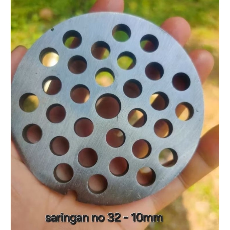 saringan gilingan daging , pelet , kacang no 32 / no 22 / no 12 sarangan penggilingan