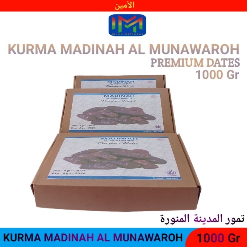 

Kurma Madinah Super Al Munawaroh 1kg Premium Dates