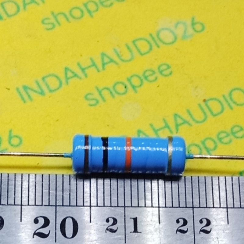 BIRU 10K 3W 5% resistor 10 k 3 watt  10 kilo ohm 3 w 3watt 5 persen 10k 3w