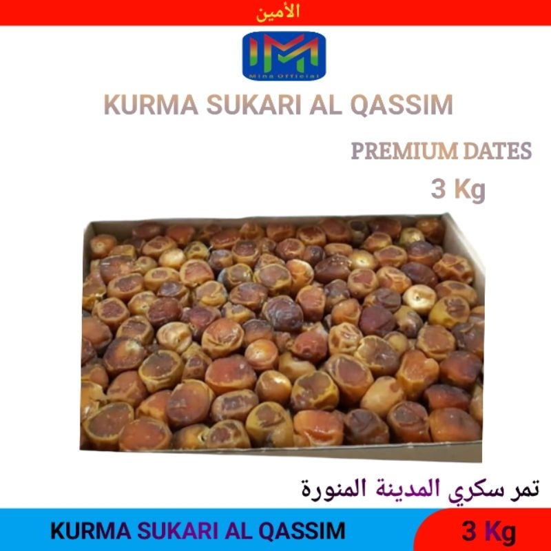 

Kurma Sukari Kurma Susu Kurma Raja Basah 3kg