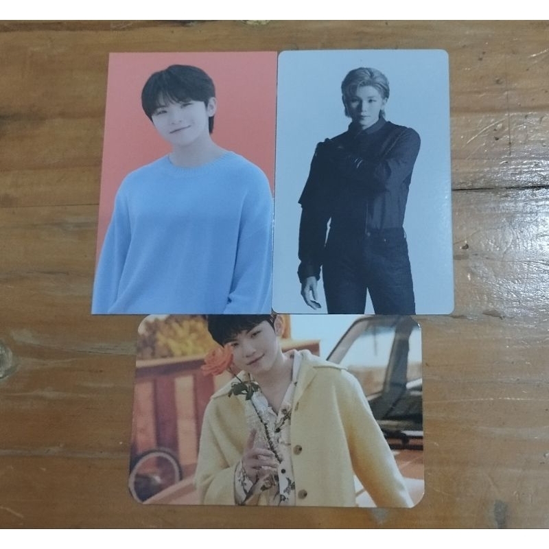 Photocard TC PC Official Seventeen Woozi Your Choice Fansign Benefit Attacca Carat Version Carver Ca