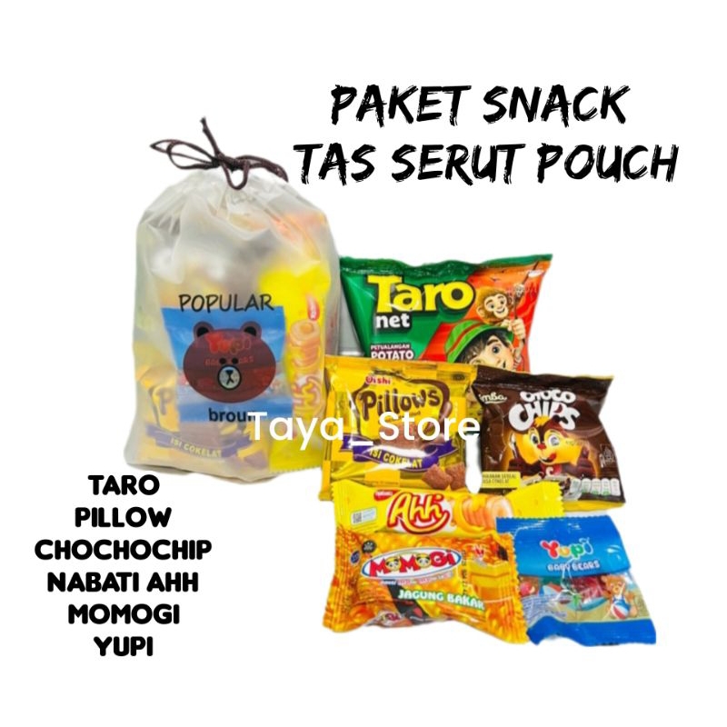 

Paket Snack Tas Serut Pouch