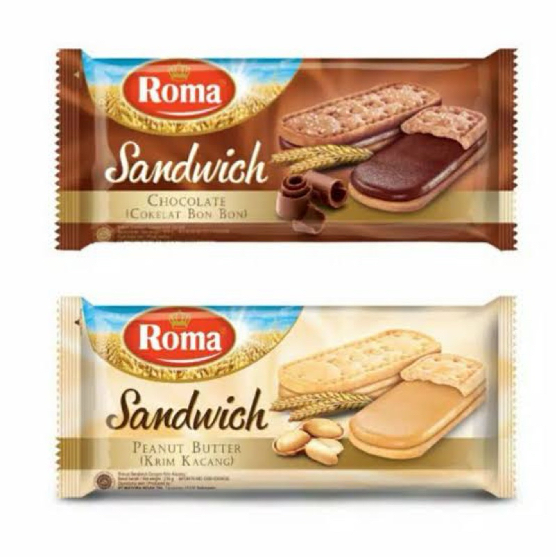 

ROMA SANDWICH BELGIAN CHOCOLATE @206G | ROMA SANDWICHI COKELAT BON BON | BELGIAN CHOCOLATE