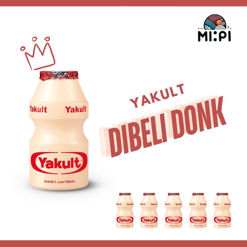 

YAKULT 1 Pack (5 Botol)