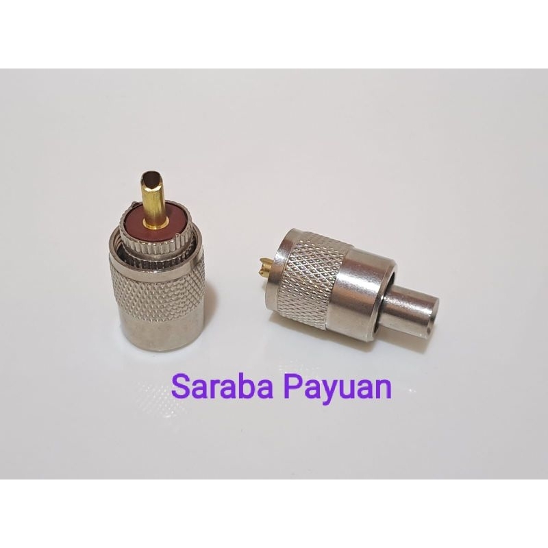 Konektor RG 58 PL Male Gold Pin connektor rg58 konektor rg58