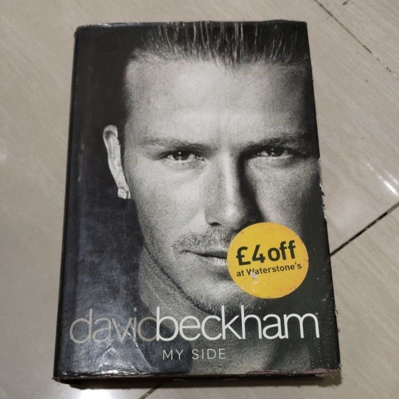 BUKU ORI DAVID BECKHAM MY SIDE PENERBIT COLLINS WILLOW HARD COVER