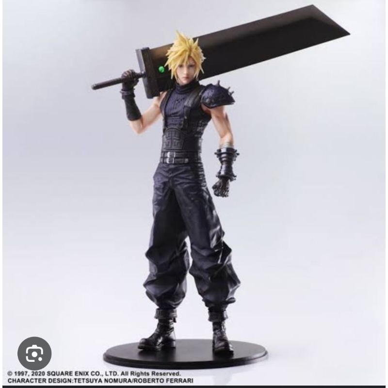 Square Enix Static Arts Final Fantasy VII Remake Cloud  Strife