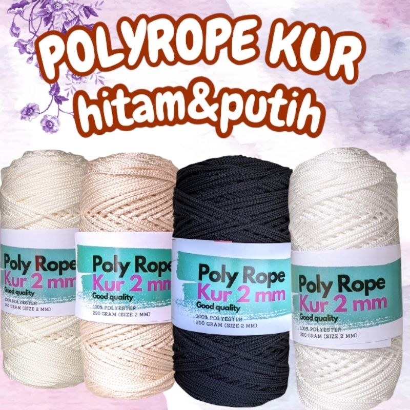KATALOG 2 BENANG RAJUT POLYROPE 2MM