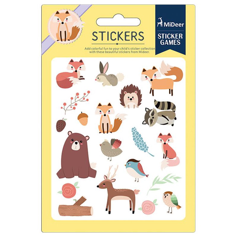 

Diskon Produk Baru Colorful Stickers Fox Mideer Stiker Tempel Mainan Anak A64