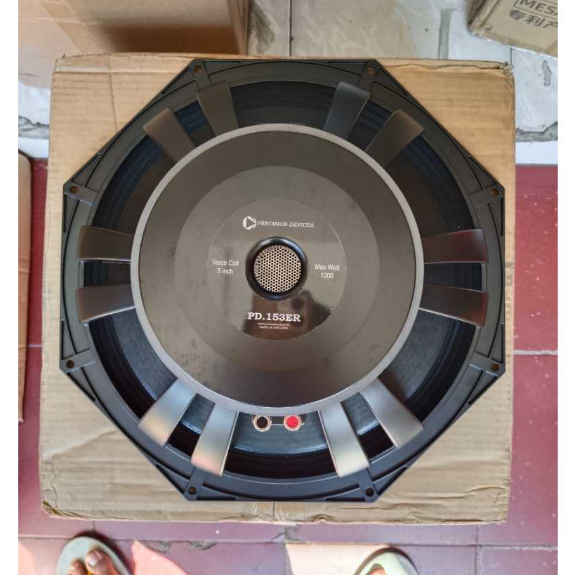 speaker 15inch PD 153 ER LOW MID frame terbaru kokoh dan baguss