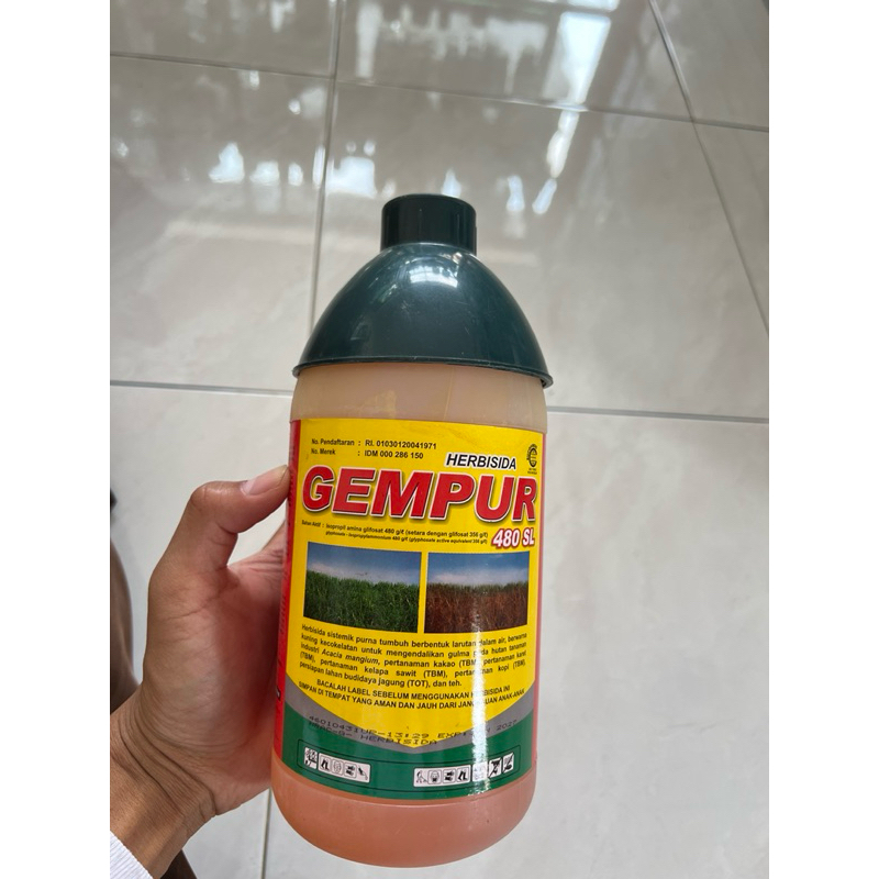 Herbisida(Obat Rumput) Gempur 480SL 1 liter | ORIGINAL 