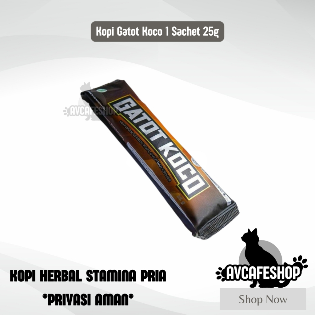 

Kopi Gatot Koco Dr Richard Lee 1 Sachet