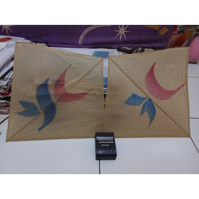 LAYANGAN KERTAS PULAS/TULIS STANDAR UK 54-58 isi (100 pcs) MODEL RANDOM